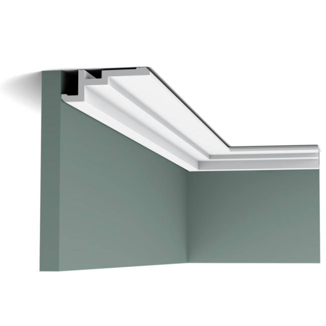 Paquete de 4 metros de perfil CX196 - 200 x 11,3 x 4 cm - Corniche Orac Décor