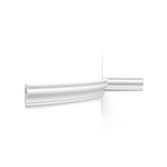 Binario flessibile per quadri con curve eleganti DX174F