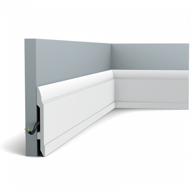4-Meter-Packung Moderner Sockel mit schlichtem, geradlinigem Design SX104 (1)