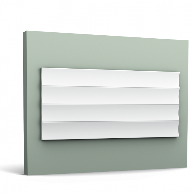 Panneau mural W114 VALLEY, L 200 x H 25 x L 1,5 cm Panneau mural W114 VALLEY, L 200 x H 25 x L 1,5 cm (1)