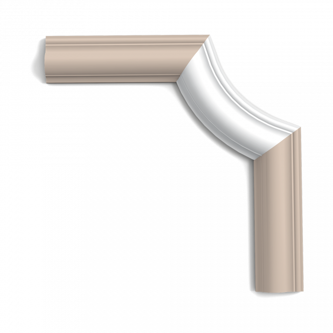 Angle arrondi pour cimaise P801C Angle arrondi pour cimaise P801C (1)
