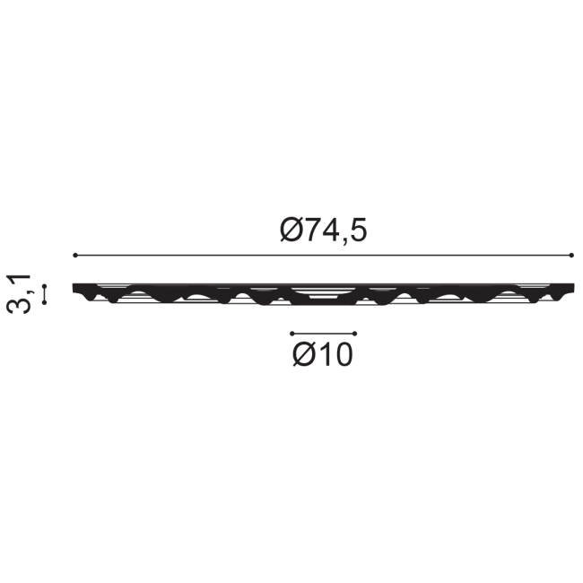 Grande rosace, anneaux concentriques R40 (4)