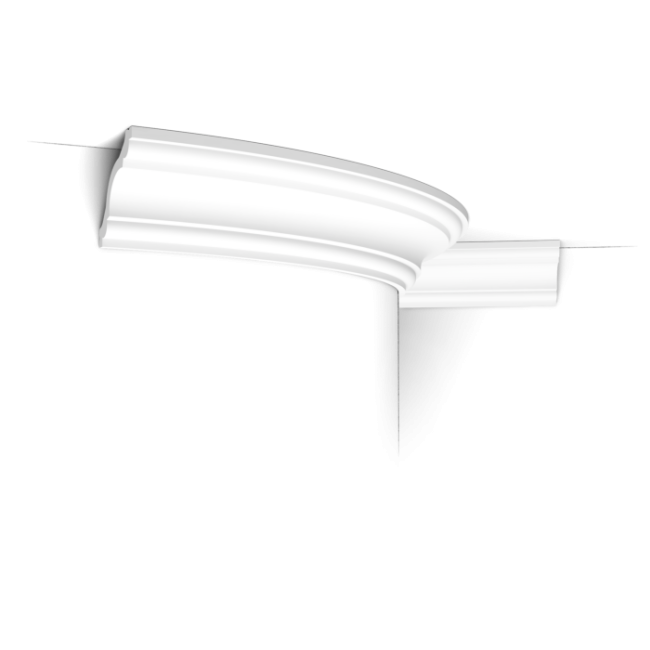 Corniche flexible classique aux courbes élégantes CX123F (1)