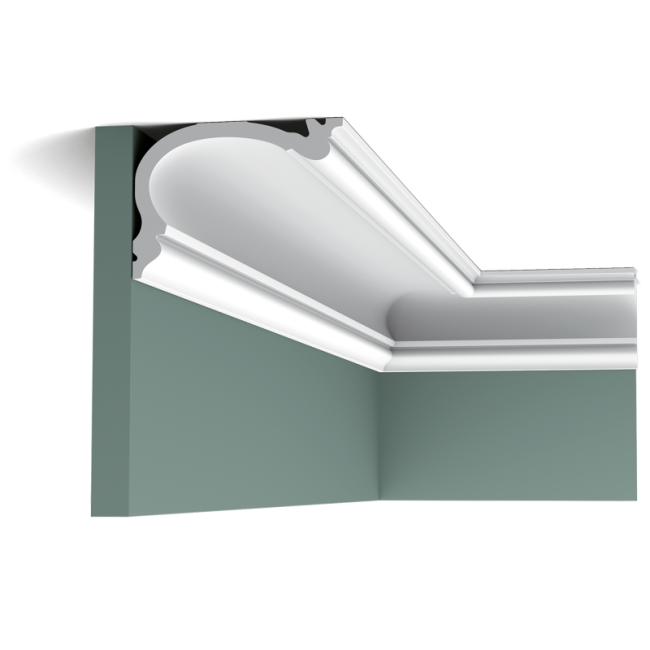 Corniche Héritage - Orac Décor - L200 x H8,8 x L12,2 cm - Pack 10 ml C341 + 1 colle FDP500 Corniche Héritage - Orac Décor - L200 x H8,8 x L12,2 cm - Pack 10 ml C341 + 1 colle FDP500 (2)
