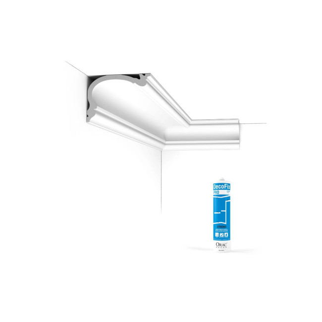 Corniche Héritage - Orac Décor - L200 x H8,8 x L12,2 cm - Pack 10 ml C341 + 1 colle FDP500 Corniche Héritage - Orac Décor - L200 x H8,8 x L12,2 cm - Pack 10 ml C341 + 1 colle FDP500 (1)