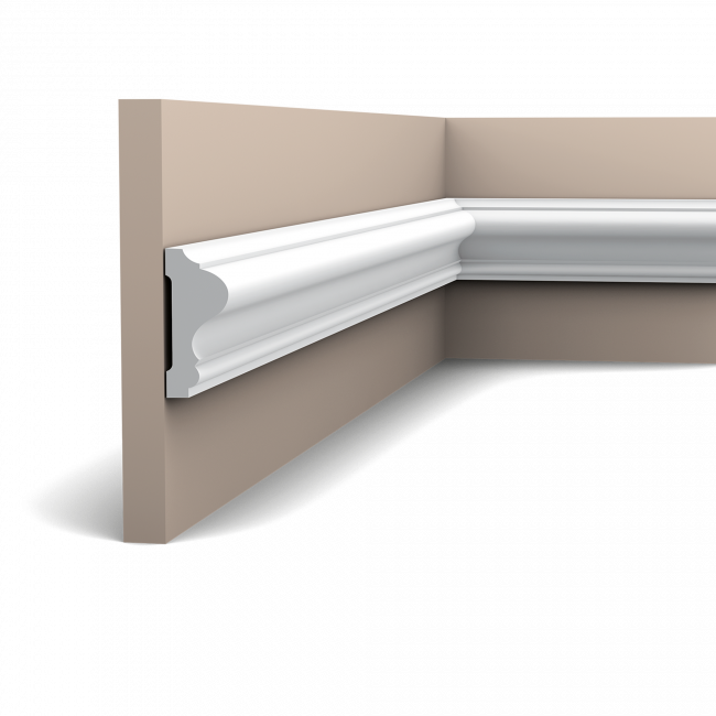 Perfíl con curvas suaves - ORAC DECOR - L200 x A6 x A2,6 cm - Pack 10ml P8020 + 1 cola FDP500 Perfíl con curvas suaves - ORAC DECOR - L200 x A6 x A2,6 cm - Pack 10ml P8020 + 1 cola FDP500 (2)