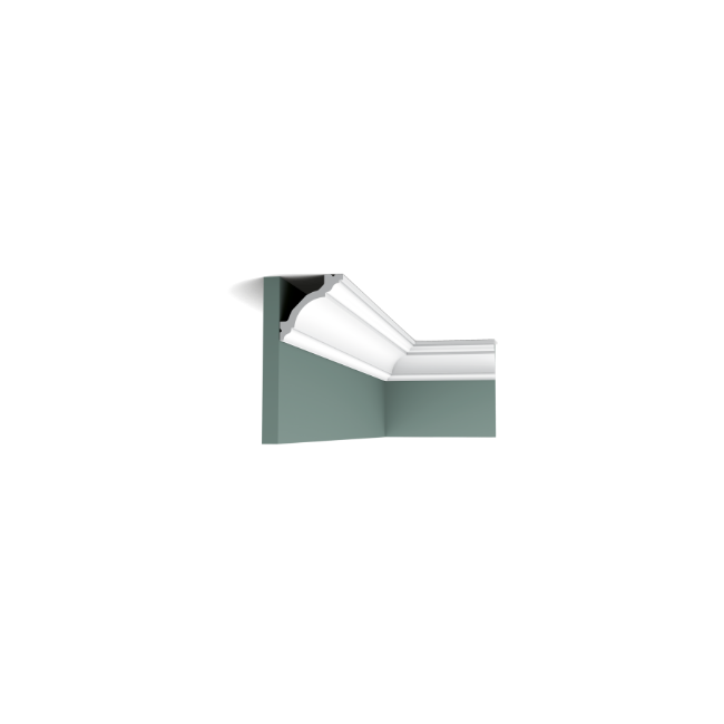 Cornicione simmetrico - Orac Decor - L200xP8xH8 cm - Scatola da 36 metri - C213 (2)