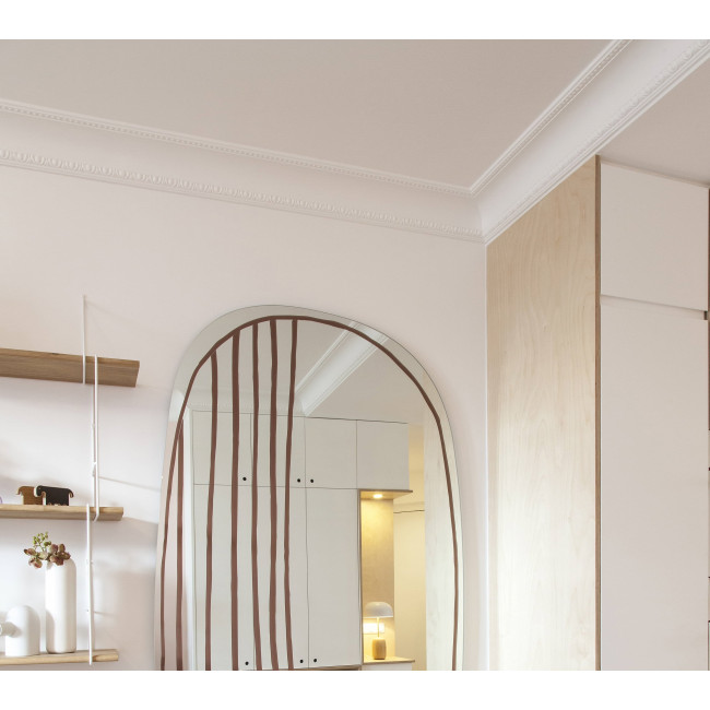 Cornice moderna - Orac Decor - L200xP13,3xH11,6cm - Scatola completa 18 metri - C216 (3)