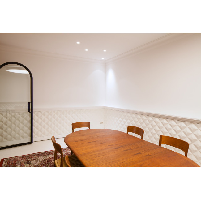Cornice simmetrica - Orac Decor - L200xP15,6xH10,3cm - C217 (6)