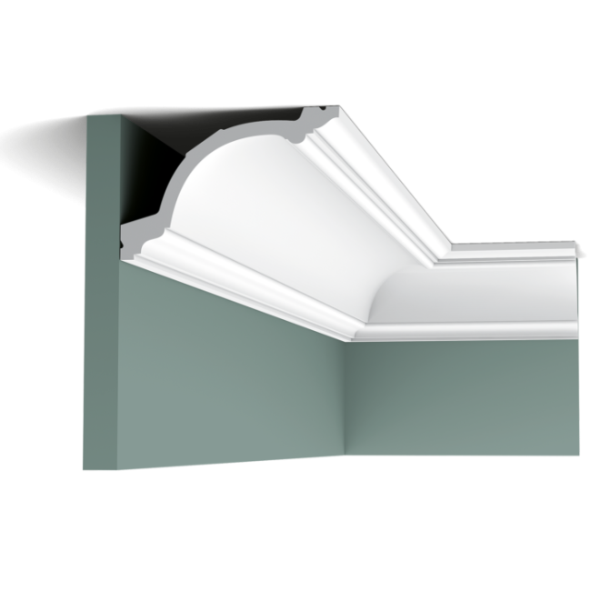 Cornice simmetrica - Orac Decor - L200xP15,6xH10,3cm - C217 (1)