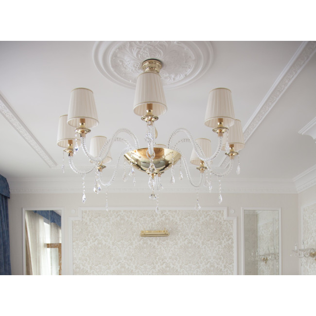 Cornisa con adornos - Orac Decor - L200xP14.4xH17cm - C301 (2)