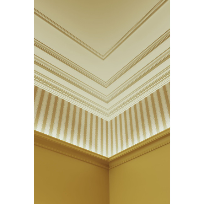 Cornice C328 elegante e classica L200 x H9 x L6,8 cm (2)
