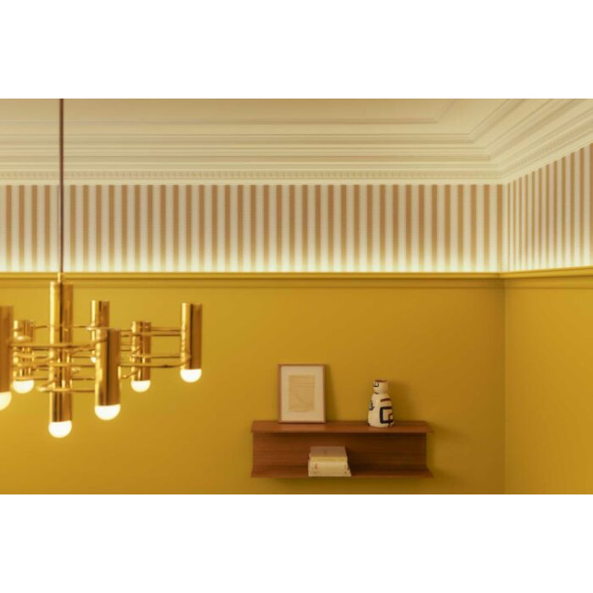 Cartone completo cornicione elegante e classico C328 - 32 ml L200 x H9 x l6,8 cm (4)