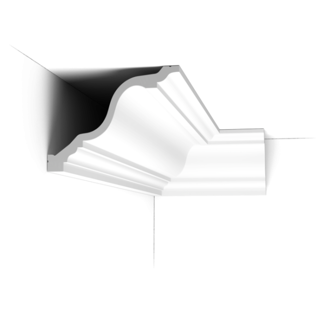 Cornisa de cuello de cisne - Orac Decor - L200xp19,6xH15cm - Caja completa 14 metros - C334 (2)