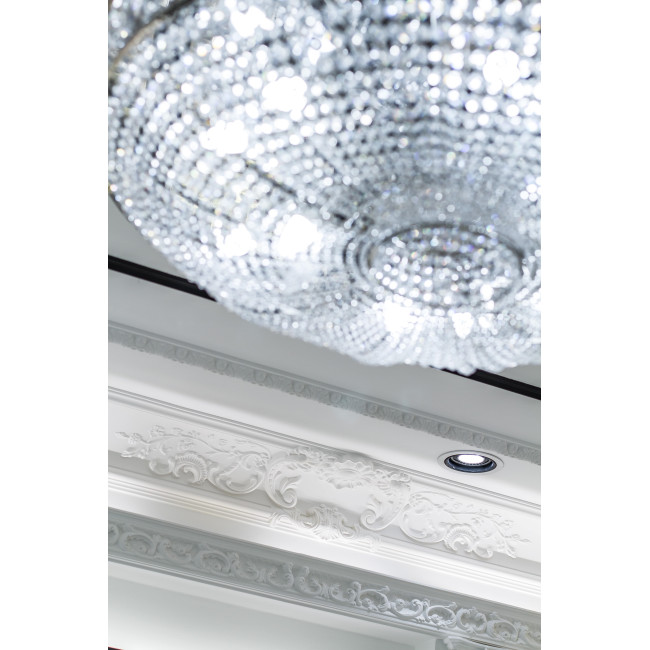 Gesims mit dekorativen Schnörkeln - Orac Decor - L200xP18,2xH18,2cm - Karton mit 4 Metern - C338A (4)