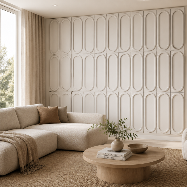 Revêtement mural - Orac Decor - L50xl3.5xH80cm - W126 (2)