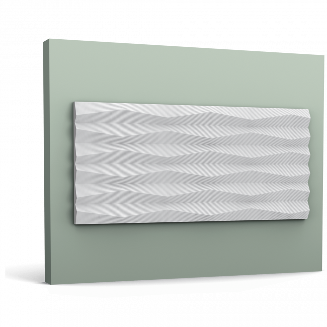 Panneau mural 3D RIDGE W112, L200 x H25 x l1.9 cm (1)